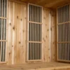 Almost Heaven Auburn 2-3 Person Indoor Sauna (Respite Series - Hybrid Option)