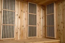 Almost Heaven Auburn 2-3 Person Indoor Sauna (Respite Series - Hybrid Option)