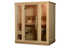 Almost Heaven Auburn 2-3 Person Indoor Sauna (Respite Series - Hybrid Option)