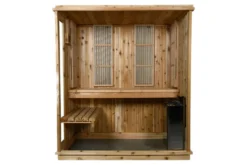 Almost Heaven Auburn 2-3 Person Indoor Sauna (Respite Series - Hybrid Option)
