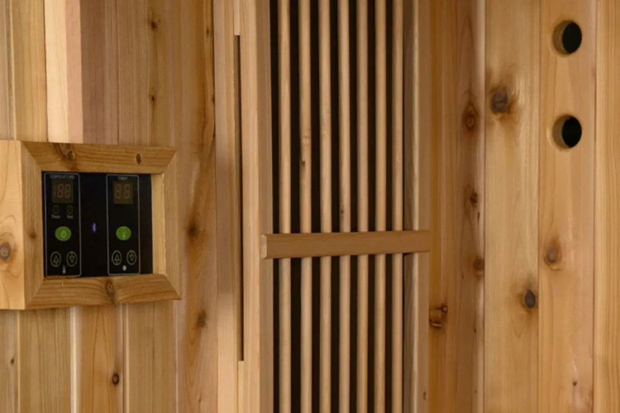 Almost Heaven Bridgeport 6-Person Indoor Sauna (Respite Series - Hybrid Option)
