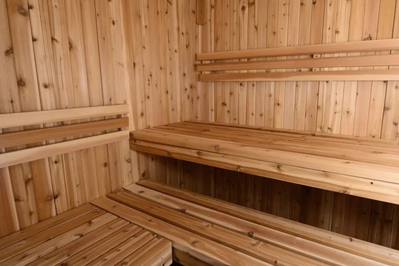Almost Heaven Bridgeport 6-Person Indoor Sauna (Respite Series - Hybrid Option)