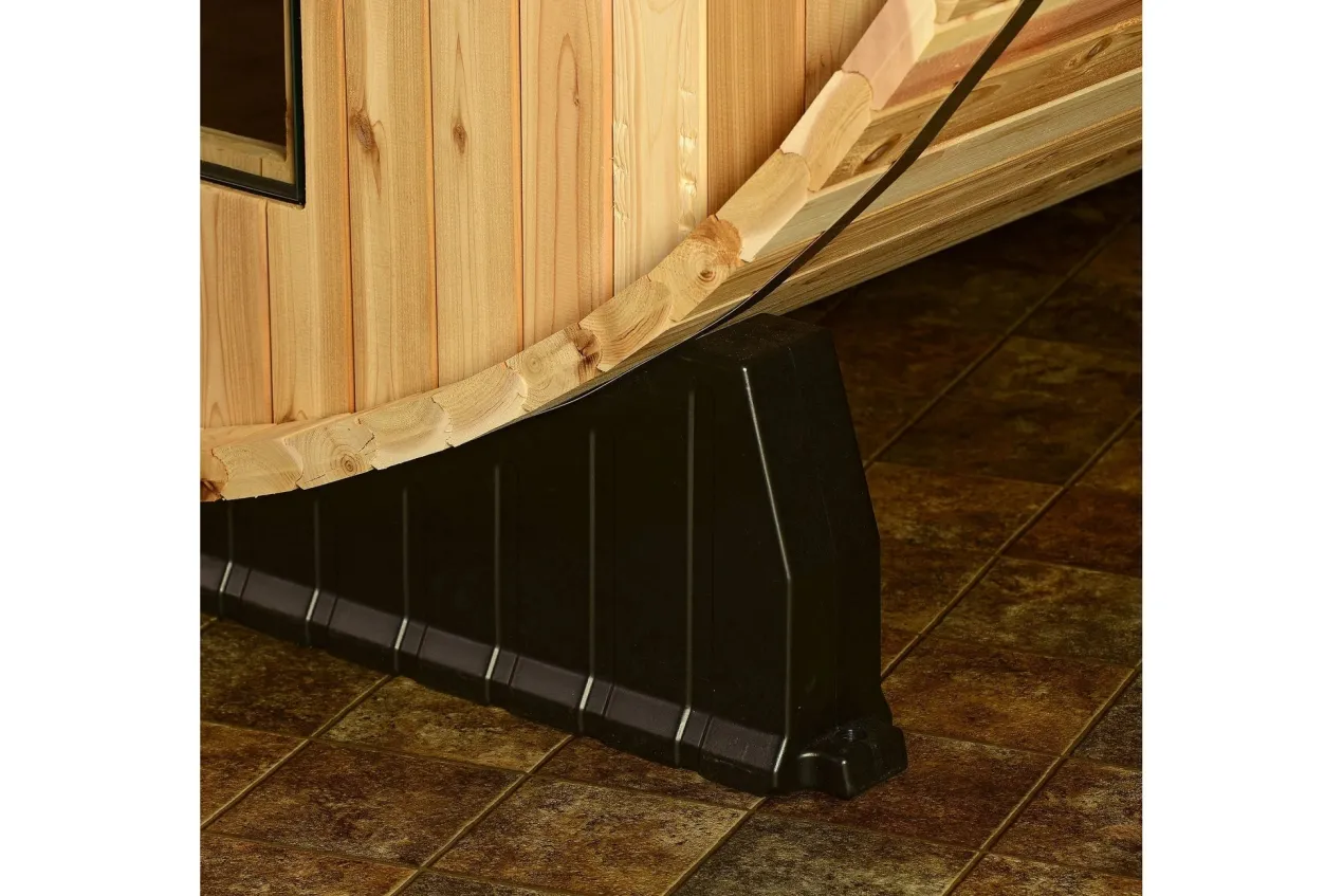 Almost Heaven Essex 4-Person Classic Barrel Sauna