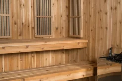 Almost Heaven Grayson 4-Person Indoor Sauna (Respite Series - Hybrid Option)