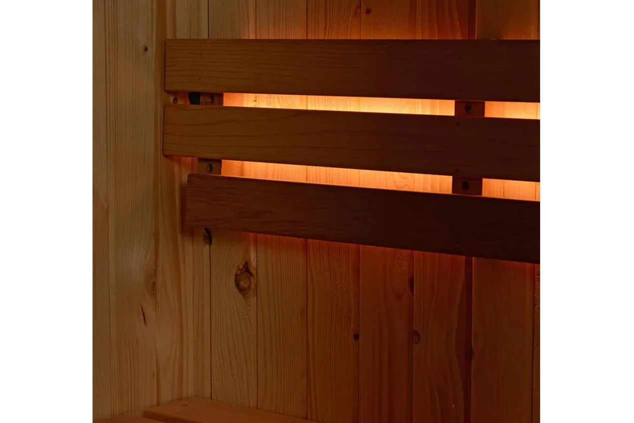 Almost Heaven Grayson 4-Person Indoor Sauna (Respite Series - Hybrid Option)