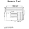 Almost Heaven Himalaya Salt 3-6 Person Indoor Sauna