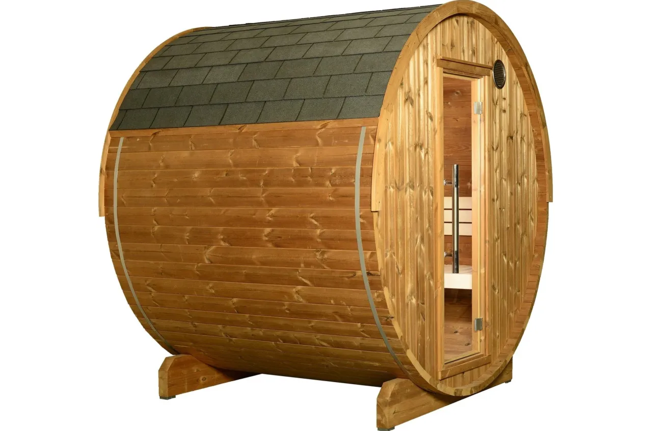 Almost Heaven Kuuma 4-6 Person Classic Barrel Sauna (Heritage Collection)