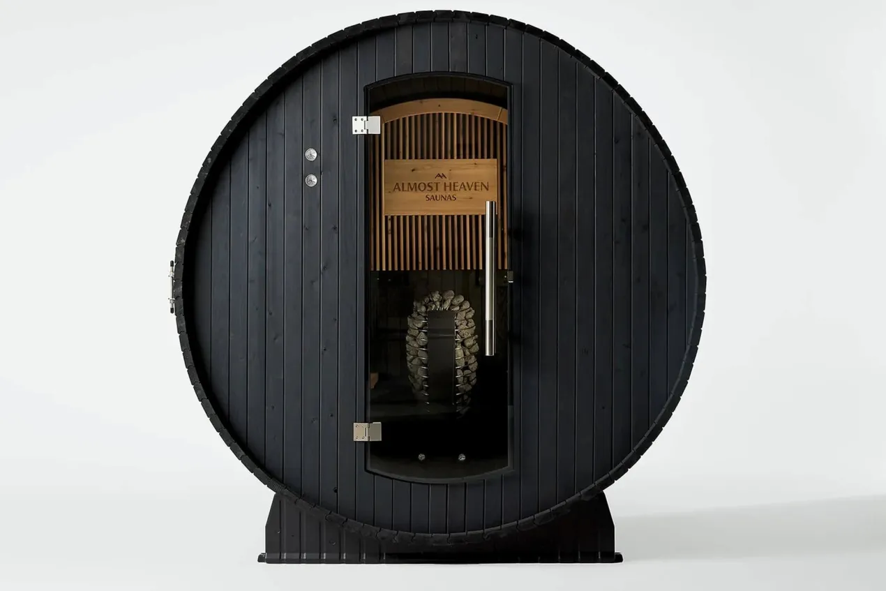 Almost Heaven Lewisburg 6-8 Person Classic Barrel Sauna