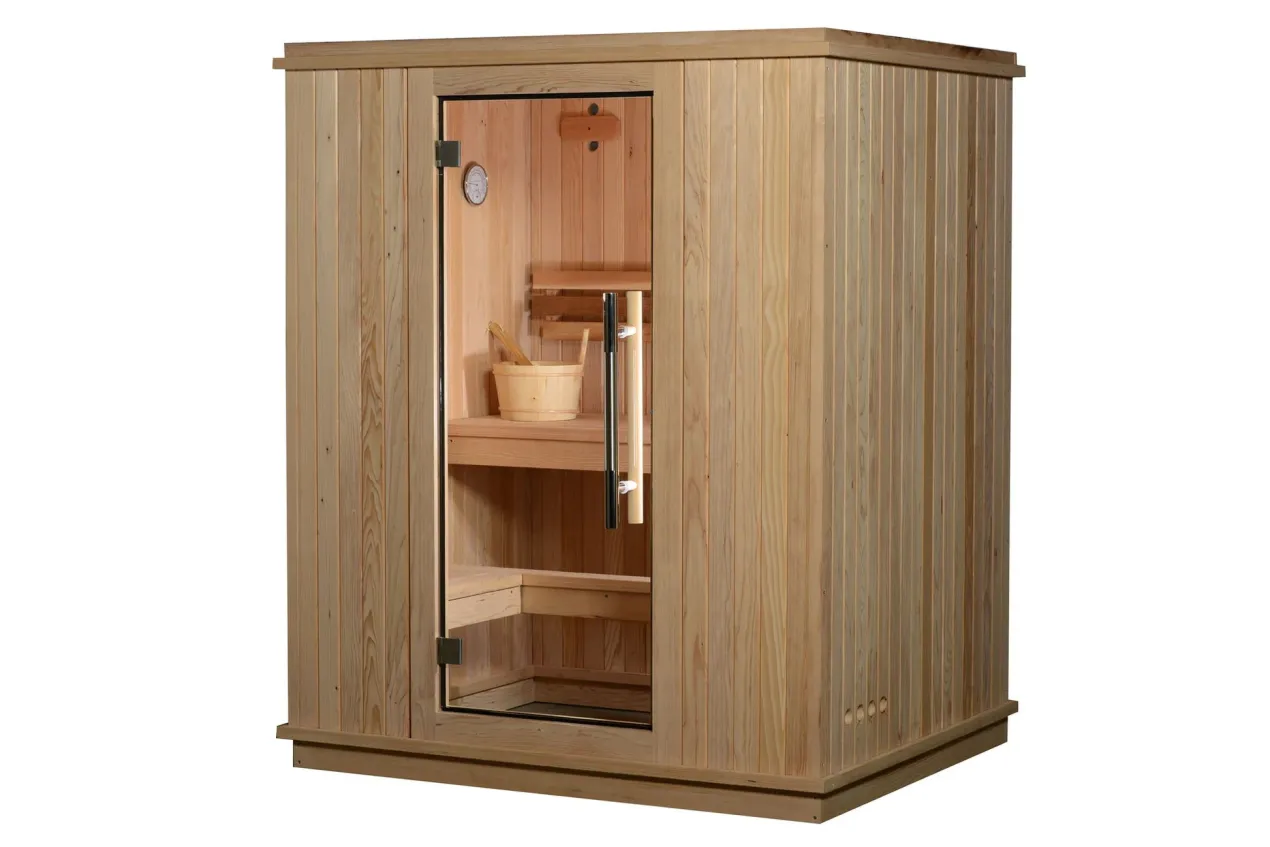 Almost Heaven Madison 2-3 Person Hybrid Indoor Sauna (Respite Series - Hybrid Option)
