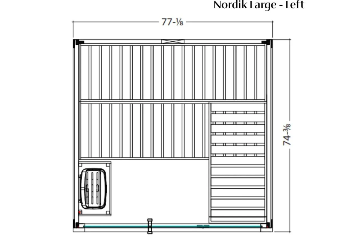 Almost Heaven Nordik Indoor Sauna (Heritage Collection)