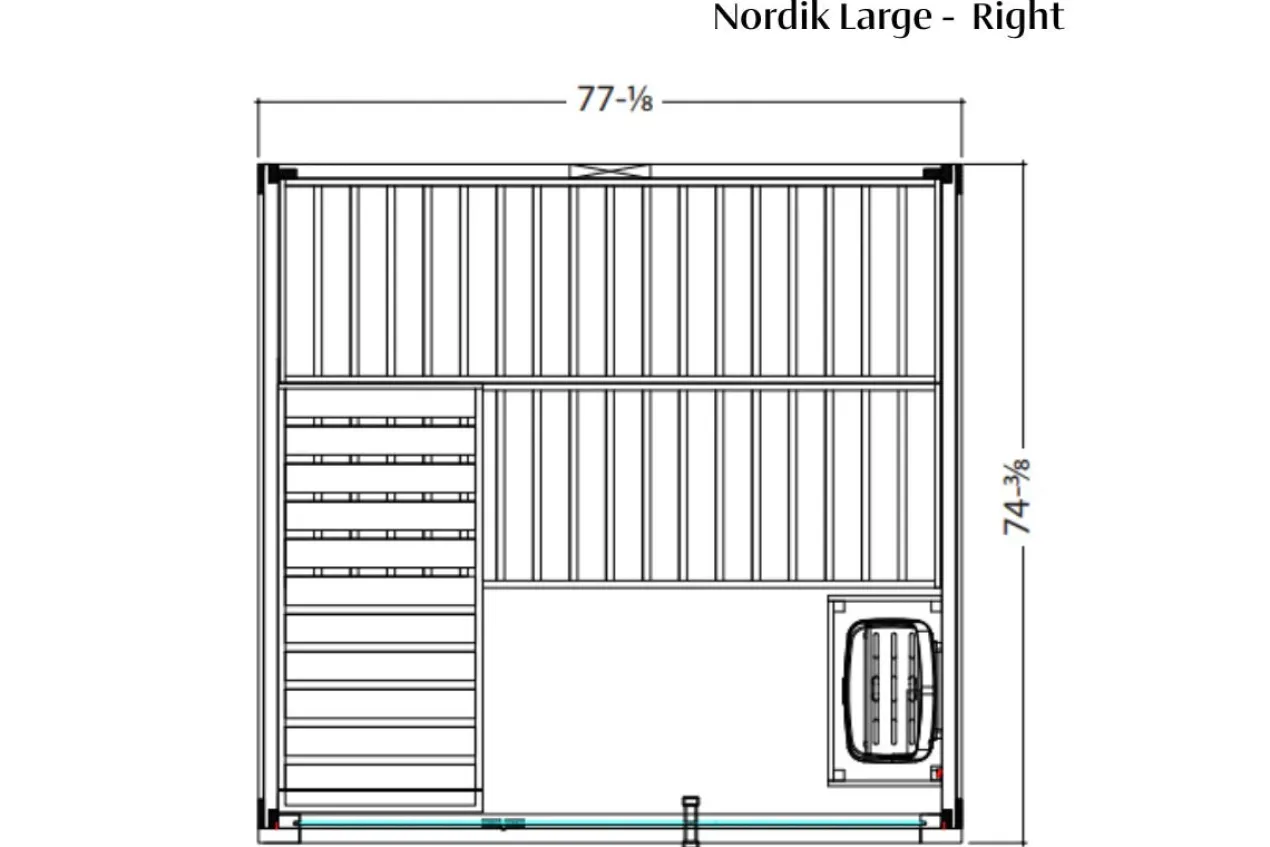 Almost Heaven Nordik Indoor Sauna (Heritage Collection)