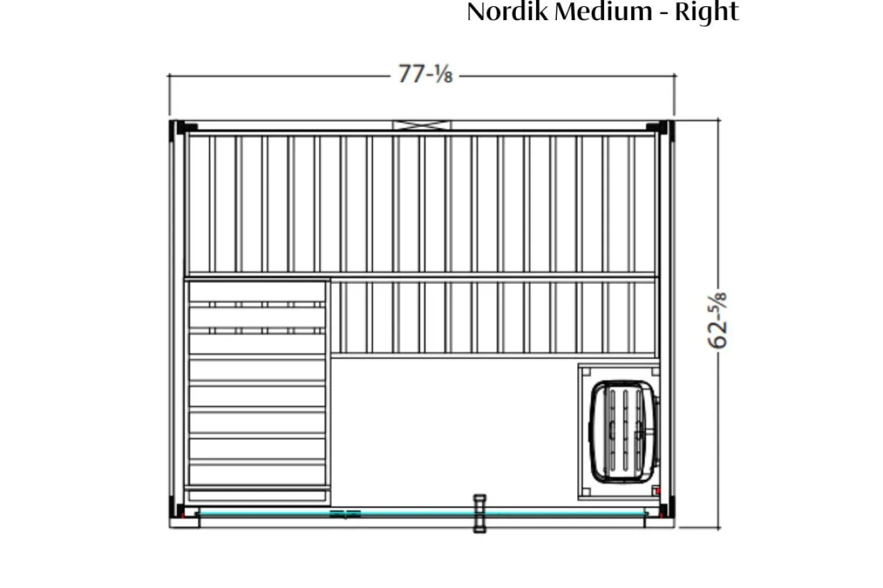 Almost Heaven Nordik Indoor Sauna (Heritage Collection)