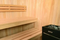 Almost Heaven Oasis 4-Person Indoor Sauna (Vision Series - Hybrid Option)