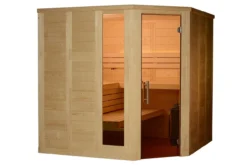 Almost Heaven Patterson 6-Person Indoor Corner Sauna (Element Series)