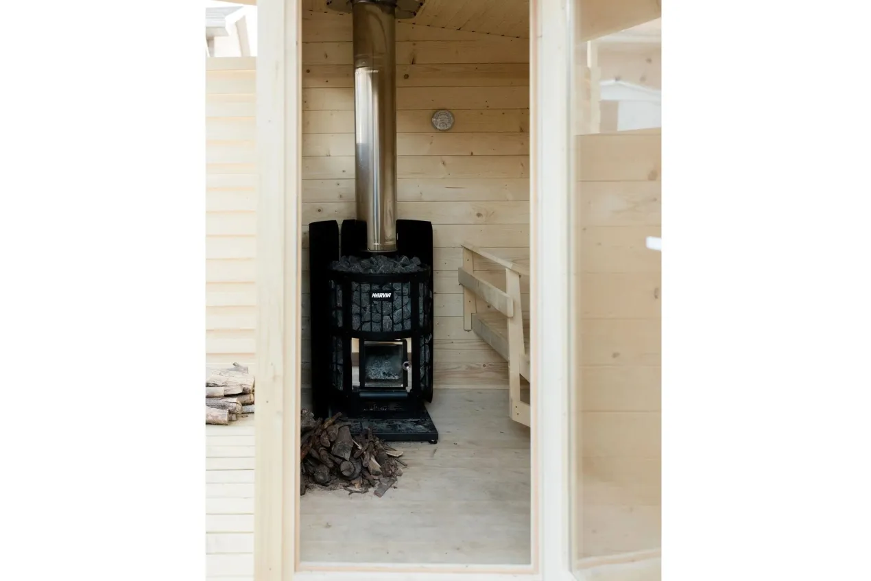 Almost Heaven 3-6 Person Timberline Outdoor Sauna (Heritage Collection)
