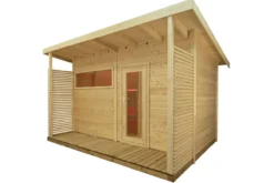 Almost Heaven 3-6 Person Timberline Outdoor Sauna (Heritage Collection)