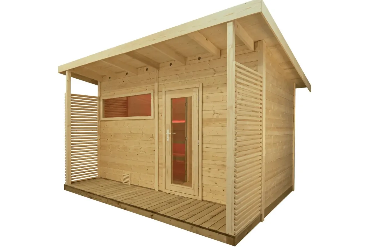Almost Heaven 3-6 Person Timberline Outdoor Sauna (Heritage Collection)
