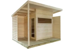 Almost Heaven 3-6 Person Timberline Outdoor Sauna (Heritage Collection)