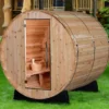 Almost Heaven Pinnacle 4-Person Barrel Sauna