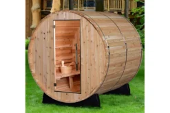 Almost Heaven Pinnacle 4-Person Barrel Sauna