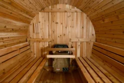 Almost Heaven Princeton 6-Person Classic Barrel Sauna