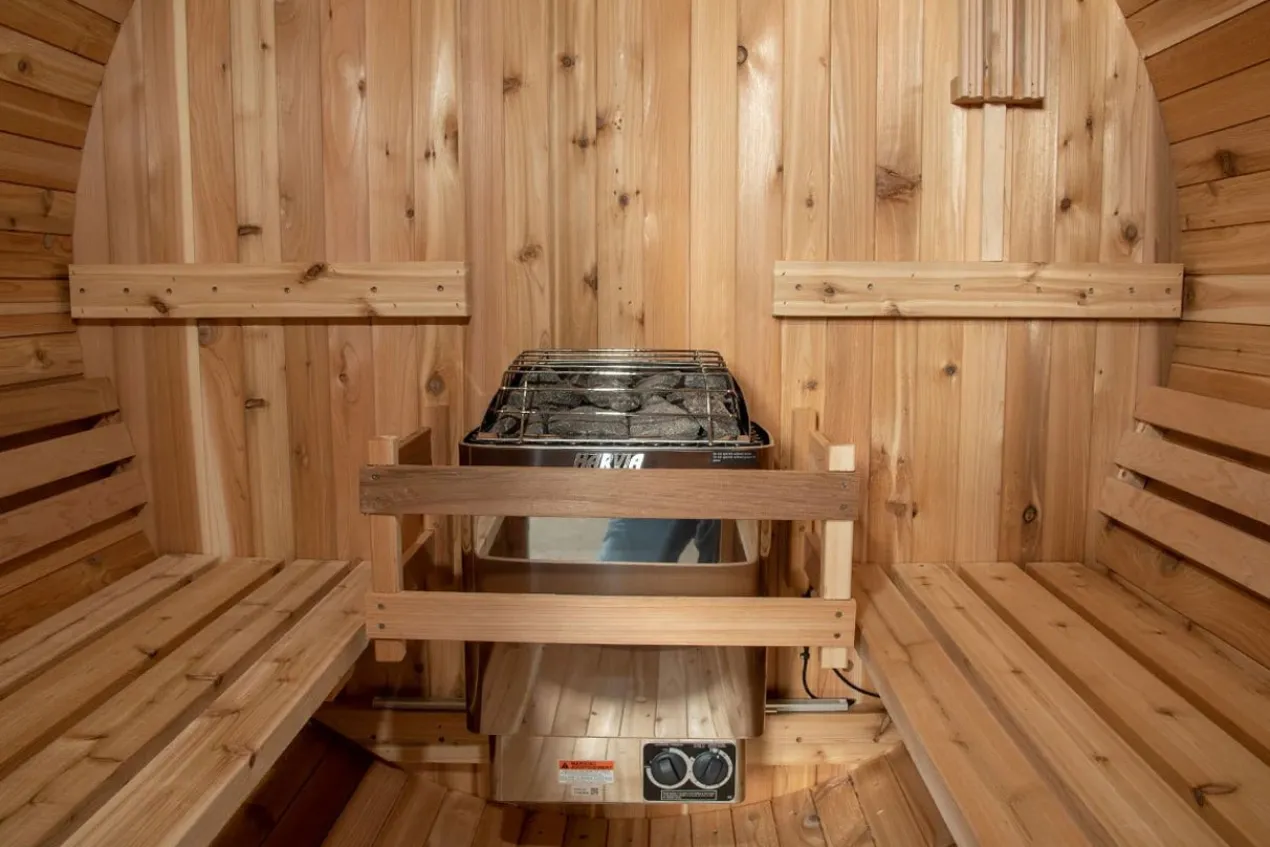 Almost Heaven Salem 2-Person Barrel Sauna