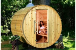 Almost Heaven Seneca 6-Person Classic Barrel Sauna