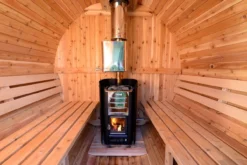 Almost Heaven Seneca 6-Person Classic Barrel Sauna