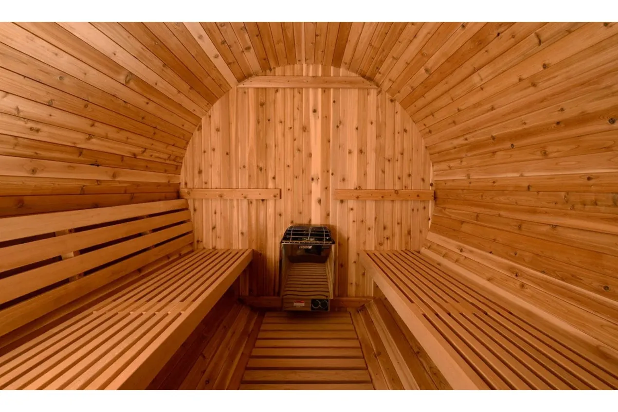 Almost Heaven Shenandoah 4-Person Barrel Sauna