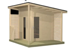 Almost Heaven Solide Compact 4-6 Person Cabin Sauna