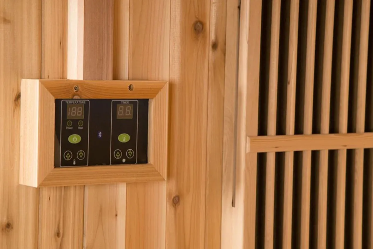 Almost Heaven Spectacle 2-Person Indoor Sauna (Vision Series - Hybrid Option)