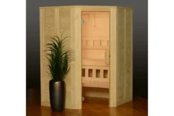 Almost Heaven Sutton 2-person Indoor Corner Sauna (Element Series)