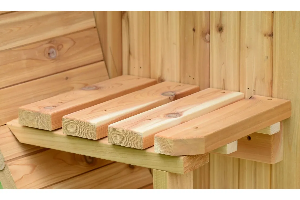 Almost Heaven Vienna 2-Person Canopy Barrel Sauna
