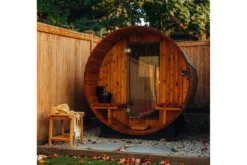 Almost Heaven Vienna 2-Person Canopy Barrel Sauna