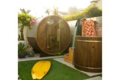 Almost Heaven Watoga 4-Person Barrel Sauna