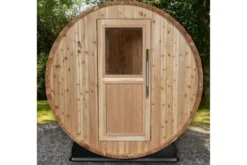 Almost Heaven Watoga 4-Person Barrel Sauna