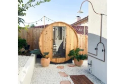 Almost Heaven Watoga 4-Person Barrel Sauna