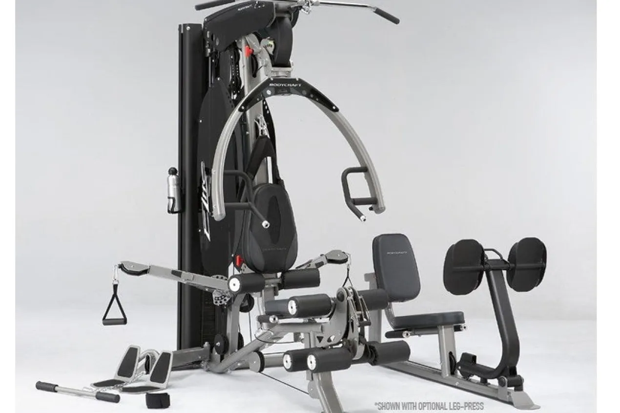 BodyCraft Elite Home Gym Leg Press Option