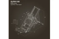 Body-Solid Leg Press / Hack Squat (GLPH1100B)