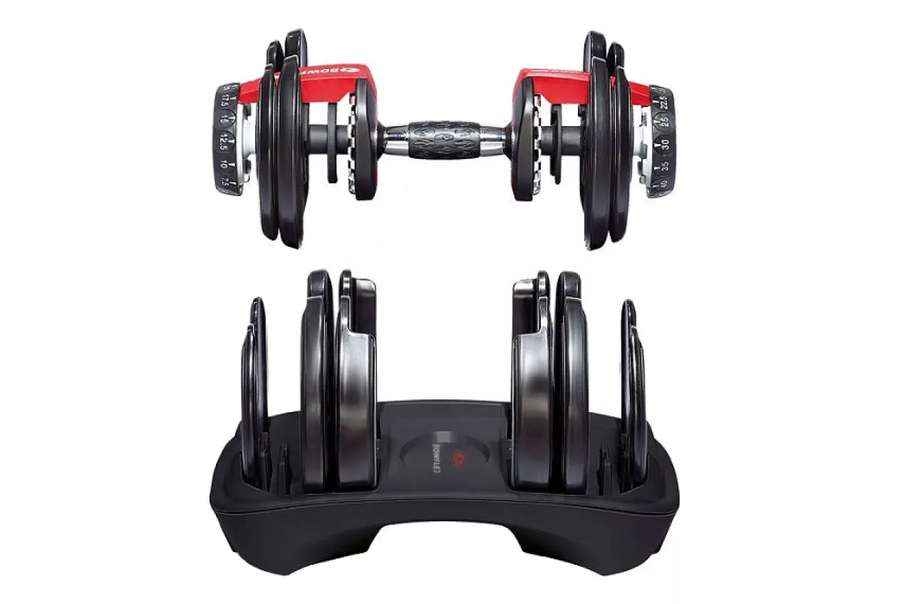 Bowflex SelectTech Adjustable Dumbbells (10-90lbs)