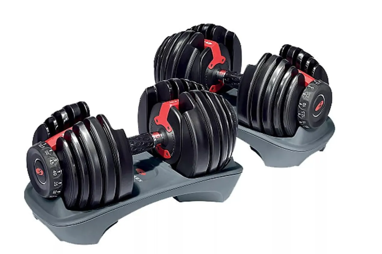 Bowflex SelectTech Adjustable Dumbbells (10-90lbs)