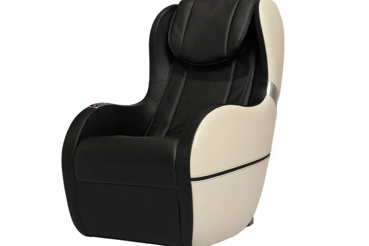 California Fitness Dynamic Massage Chair (Black/Beige)
