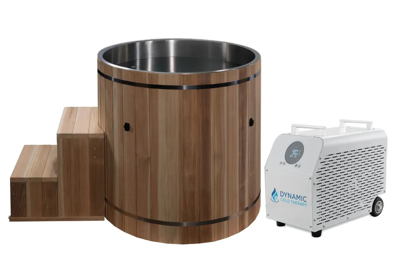 Dynamic Cold Therapy Pacific Cedar Barrel Cold Plunge (304)
