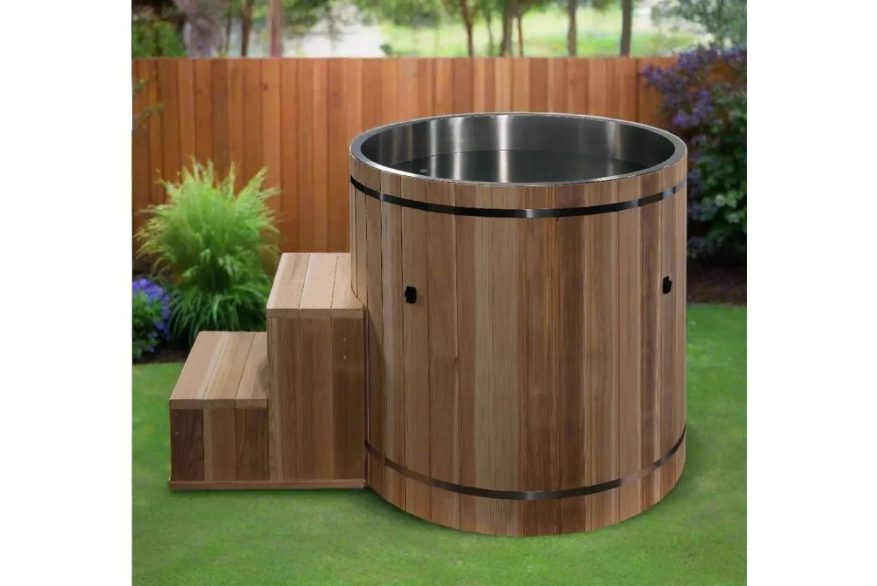 Dynamic Cold Therapy Pacific Cedar Barrel Cold Plunge (304)