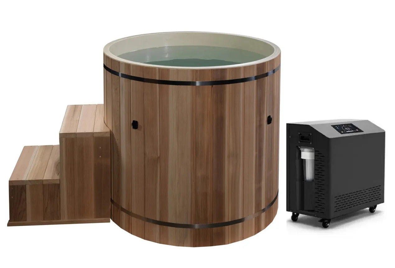 Dynamic Cold Therapy Pacific Cedar Barrel Cold Plunge