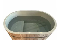 Dynamic Cold Therapy Pacific Cedar Barrel Cold Plunge (Oval) (🧨JULY 4th SALE)