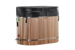Dynamic Cold Therapy Pacific Cedar Barrel Cold Plunge (Oval) (🧨JULY 4th SALE)
