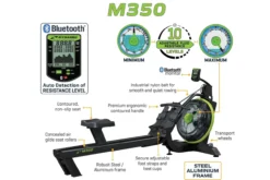 Dynamic Fluid M350 Rower (💥JULY 4th SALE)
