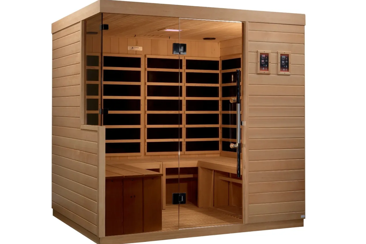Dynamic "La Sagrada" 6 Person Indoor Ultra Low EMF FAR Infrared Sauna