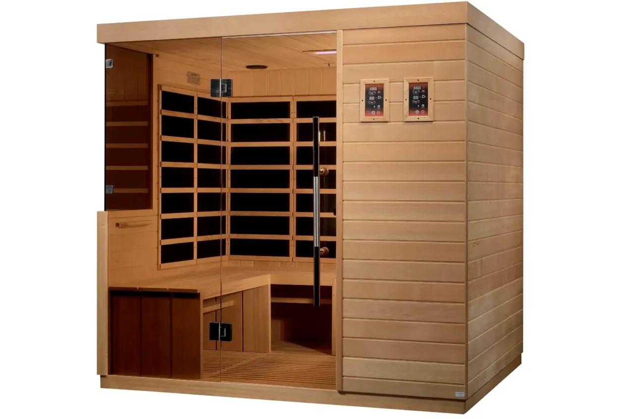 Dynamic "La Sagrada" 6 Person Indoor Ultra Low EMF FAR Infrared Sauna
